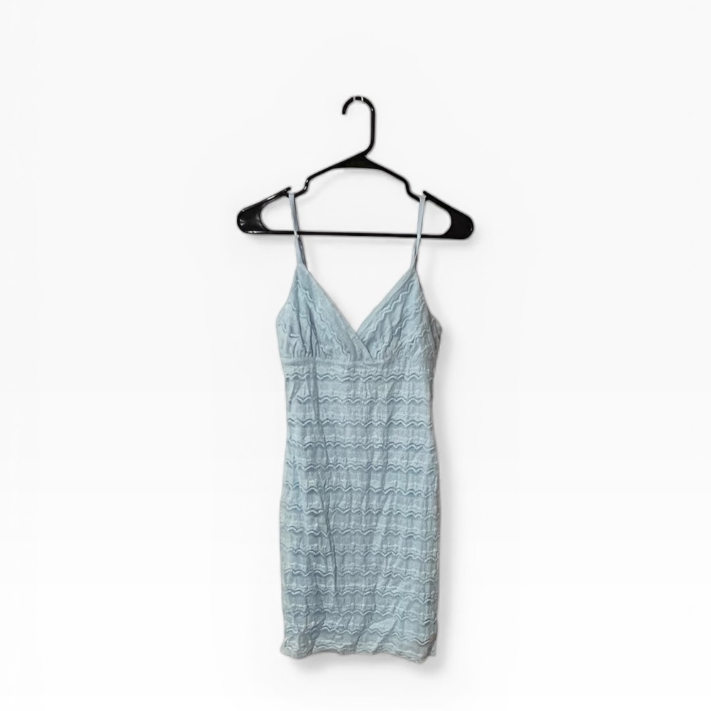 NWT Princess Polly Love Hurts Bodycon Mini Dress Blue Size 12 - Picture 3 of 7